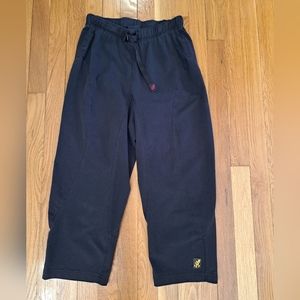 Gramicci Men's Size Small Black Capri Hiking Climbing Belted Pants Gorpcore